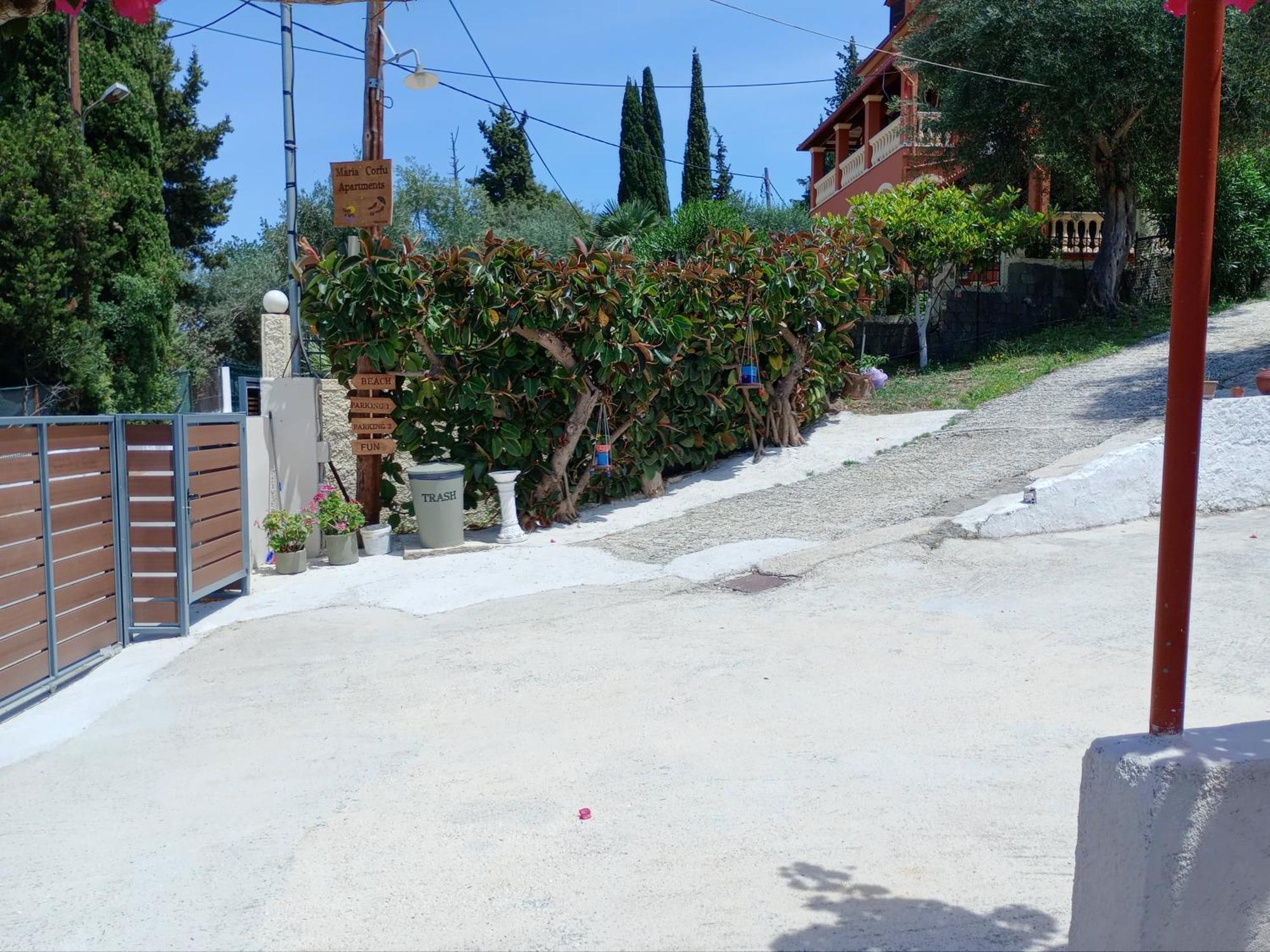 Maria Corfu Apartments Месонги Экстерьер фото